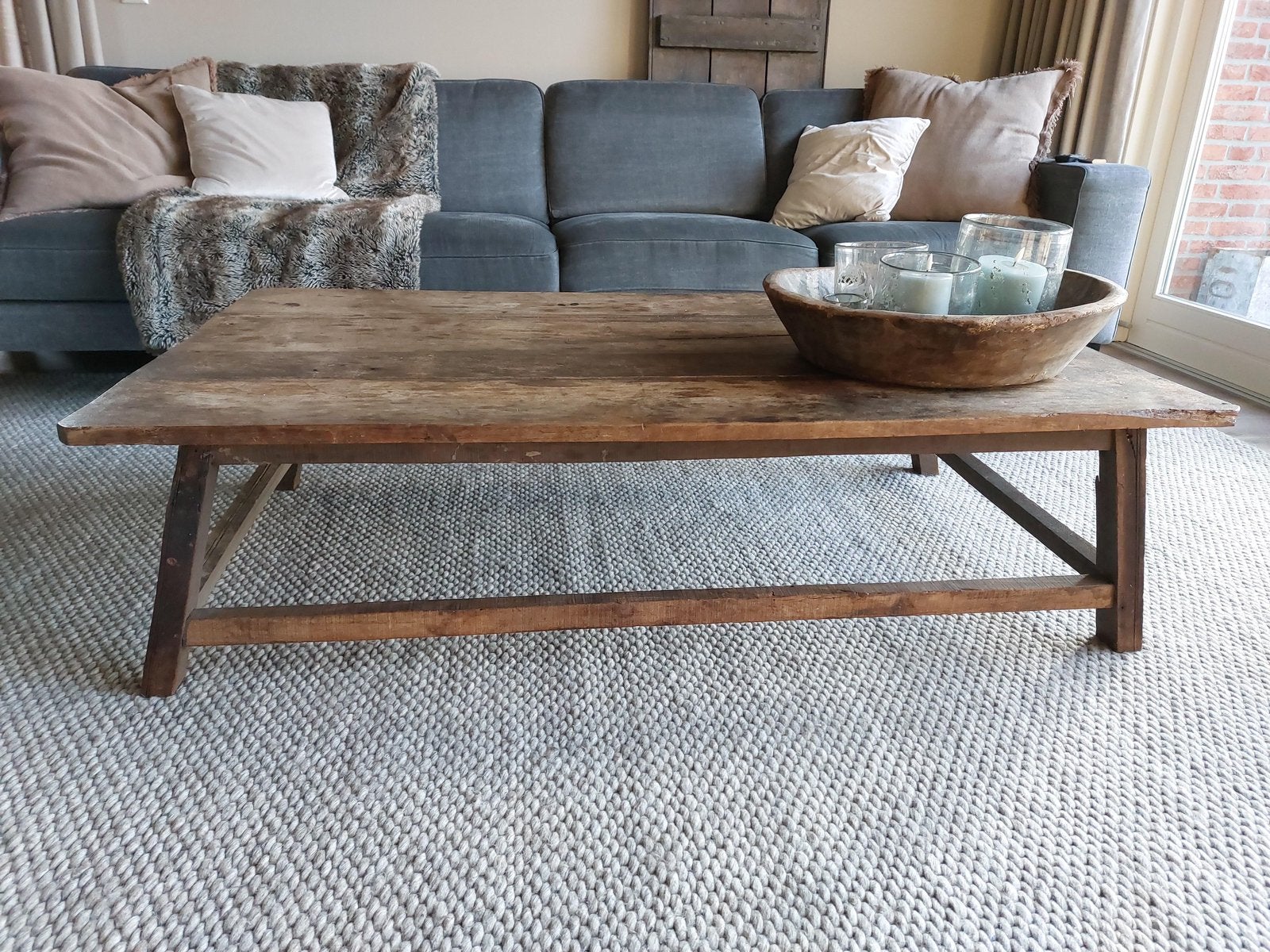 Hoffz salontafel, Ophalen, 100 tot 150 cm, 50 tot 100 cm, Minder dan 50 cm