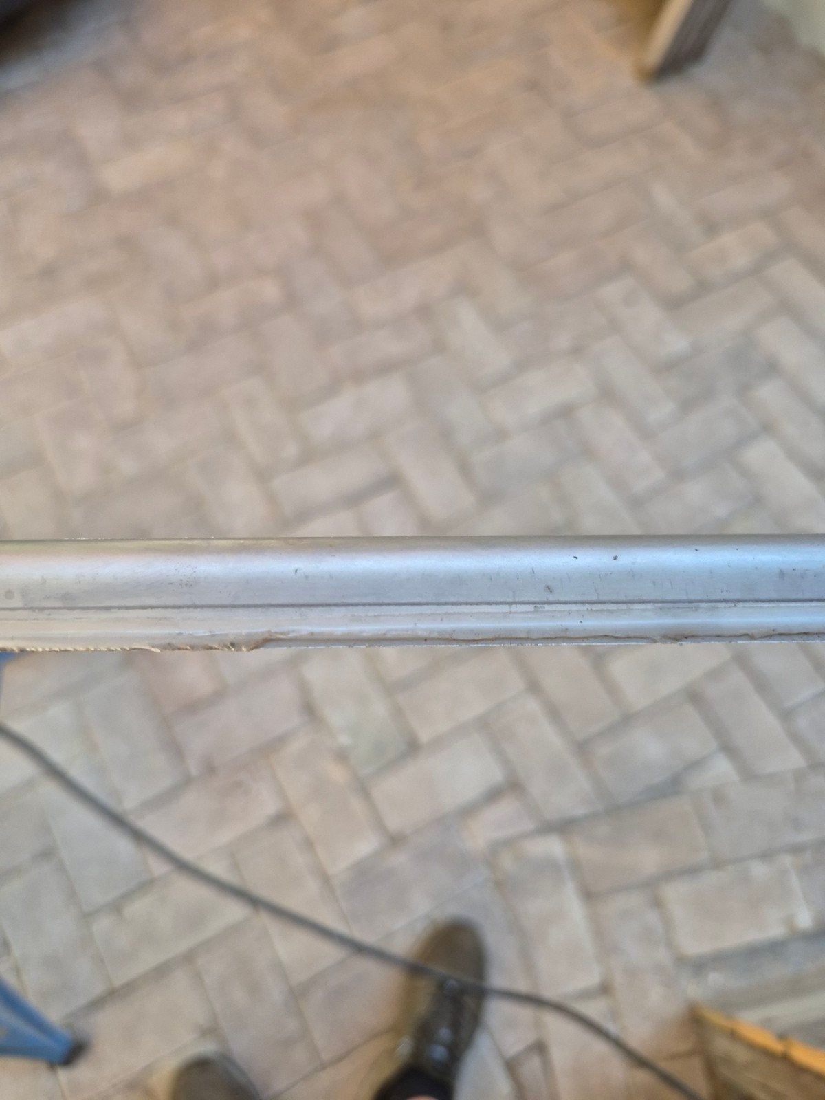 Rvs strips bescherming kozijnen, Ophalen, 50 tot 100 mm, Rvs