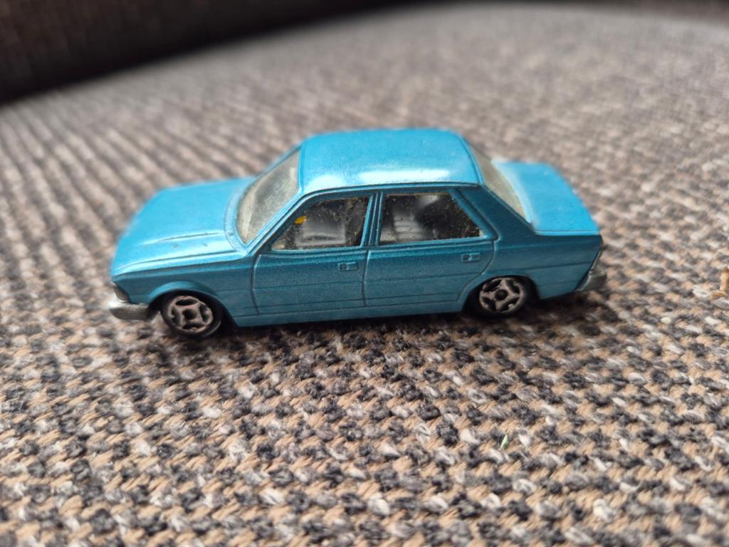 Mini Jet Norev Blauwe Peugeot 305 SR - Modelauto, Ophalen of Verzenden, Gebruikt, Auto