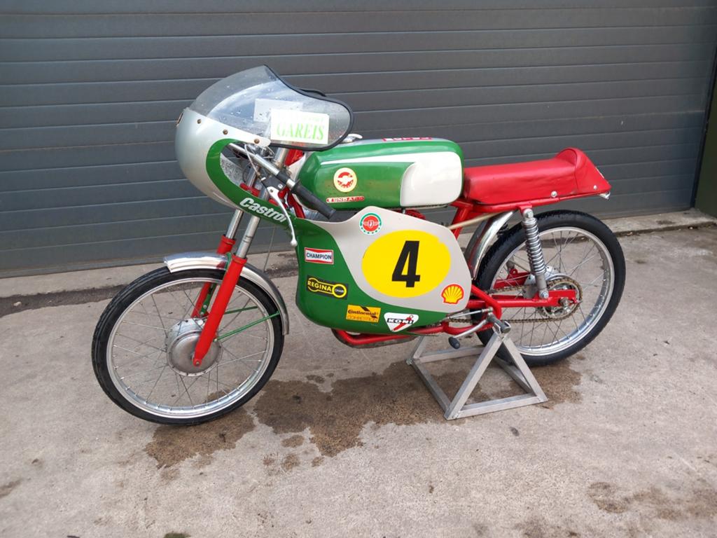 Zundapp racer 4 versnellingen, Ophalen