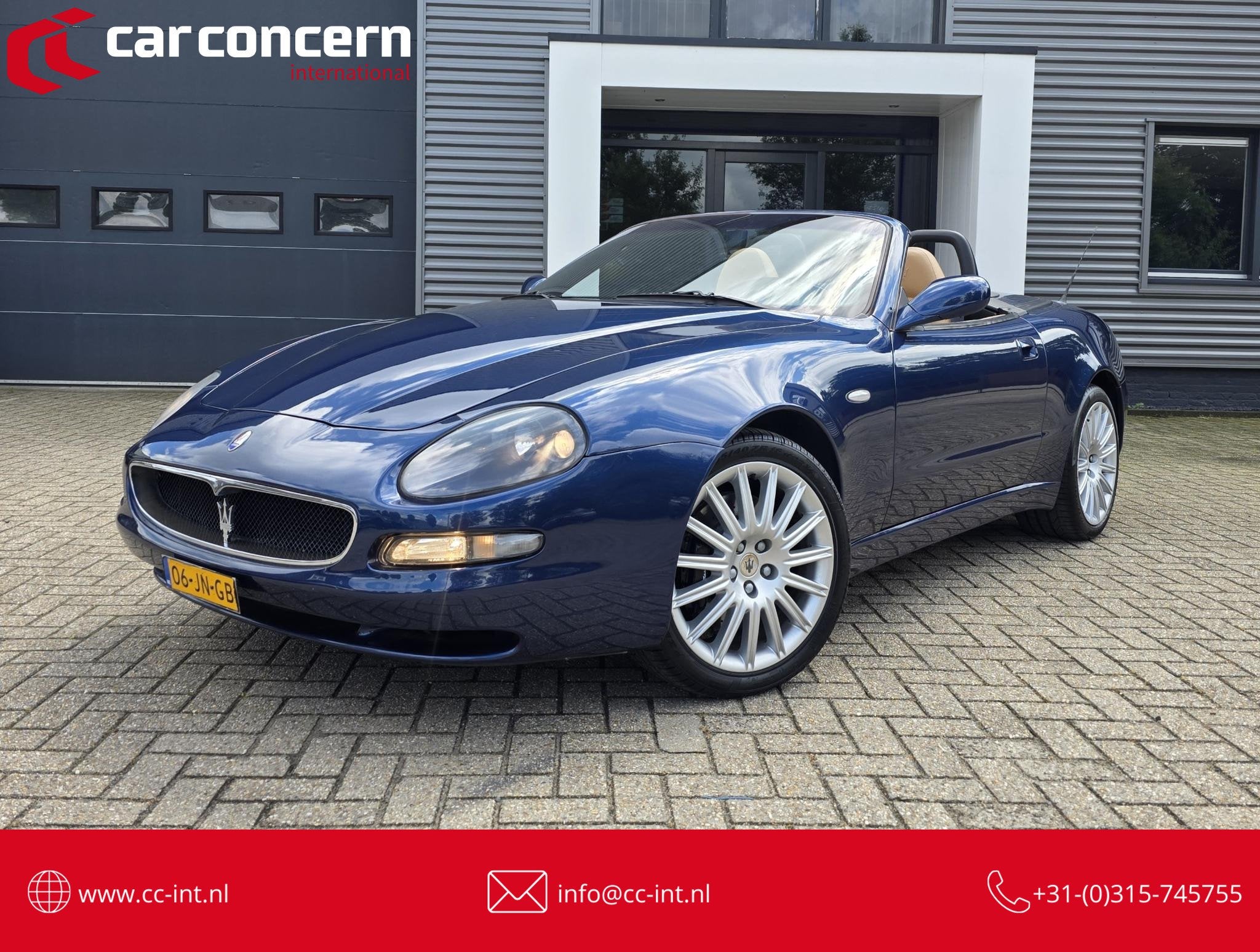 Maserati Spyder 4.2 Cambiocorsa, Automaat, Gebruikt, Blauw, Bedrijf