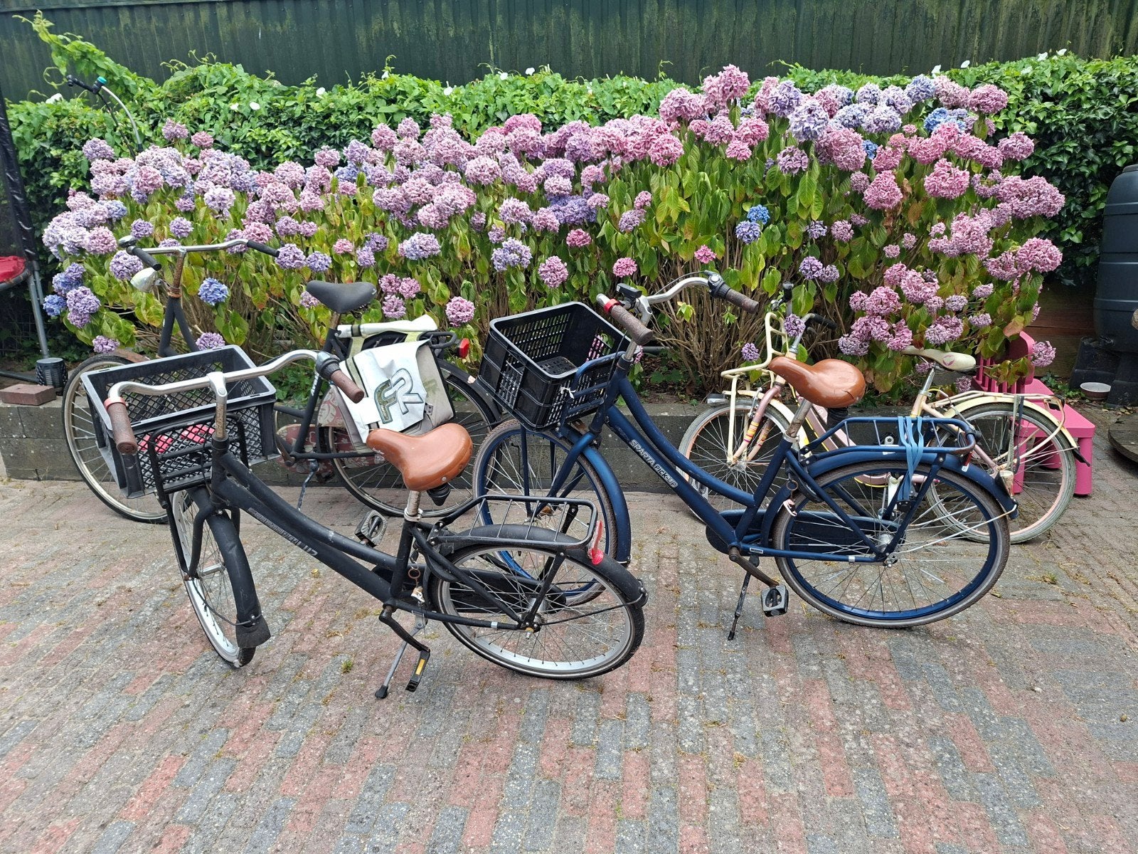 4 fietsen., Fietsen en Brommers, Fietsen | Tandems, Ophalen, Minder dan 10 versnellingen, Gebruikt, Minder dan 49 cm