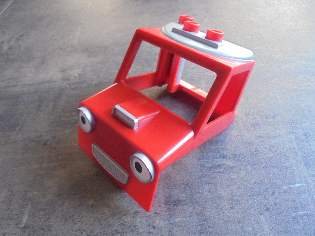 Lego Duplo Bob The Builder Figure Packer (zie foto's), Ophalen of Verzenden, Gebruikt, Losse stenen, Duplo