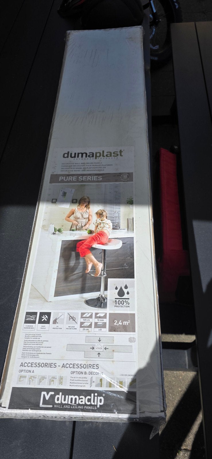 DUMAPLAST PURE SERIES Wand- en Plafondpanelen (2,4 m²4)), Ophalen of Verzenden, Nieuw, Overige materialen, Minder dan 20 mm