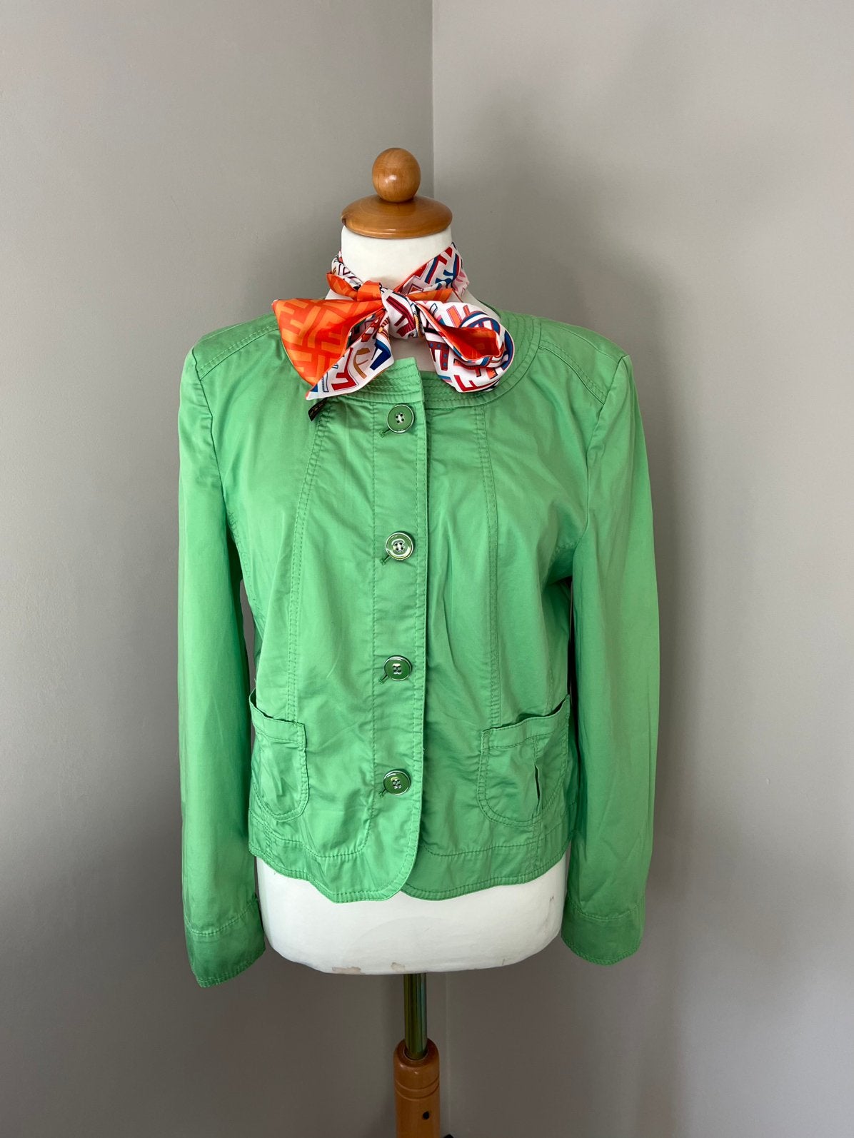 💚 Gerry Weber blazer jasje felgroen mt 38/40, Maat 38/40 (M), Ophalen of Verzenden, Zo goed als nieuw, Jasje
