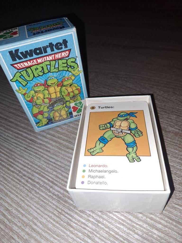 Kwartet turtles, Ophalen of Verzenden, Zo goed als nieuw