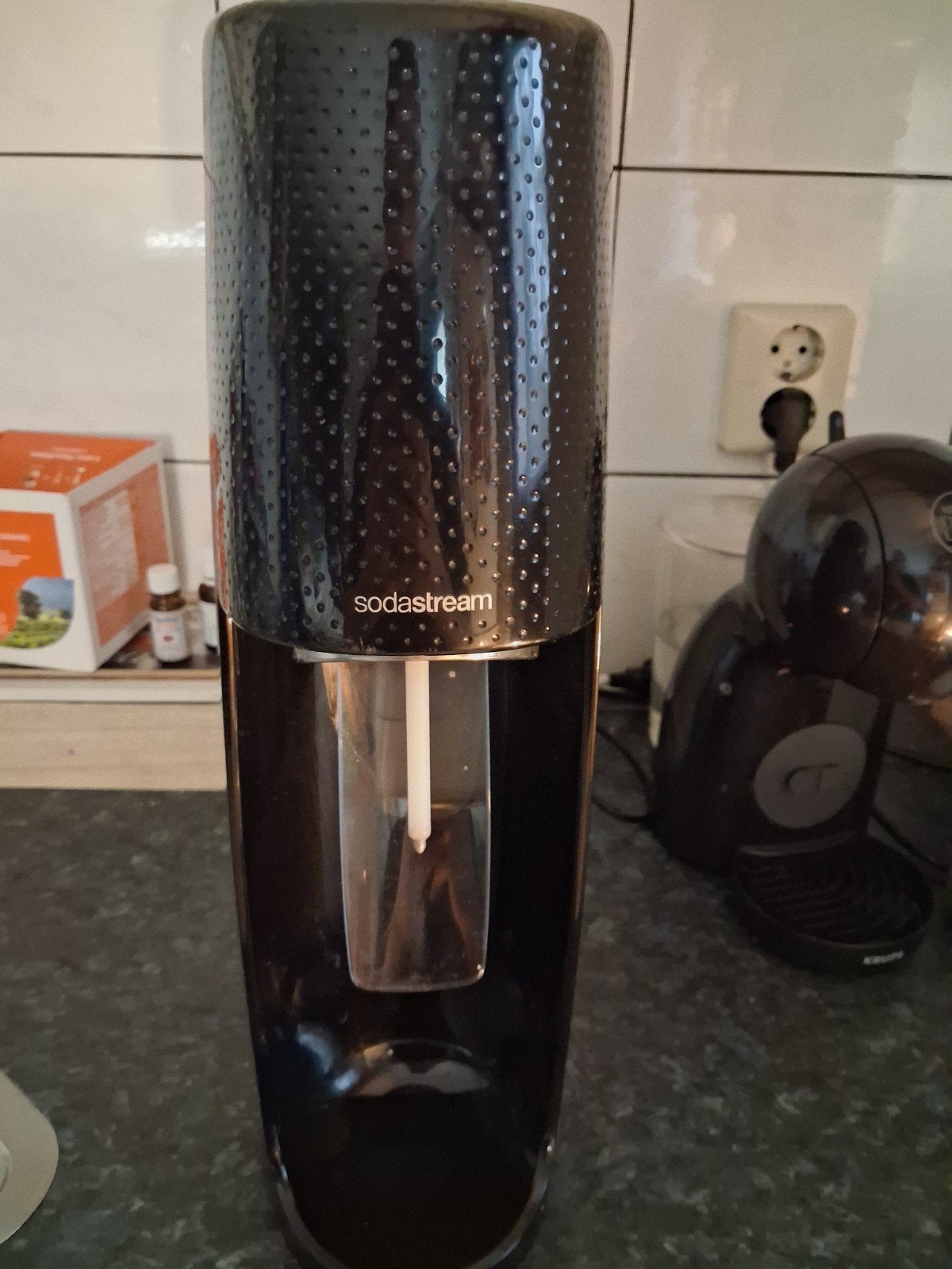 Sodastream bruiswatermaker - Zwart, Ophalen, Gebruikt