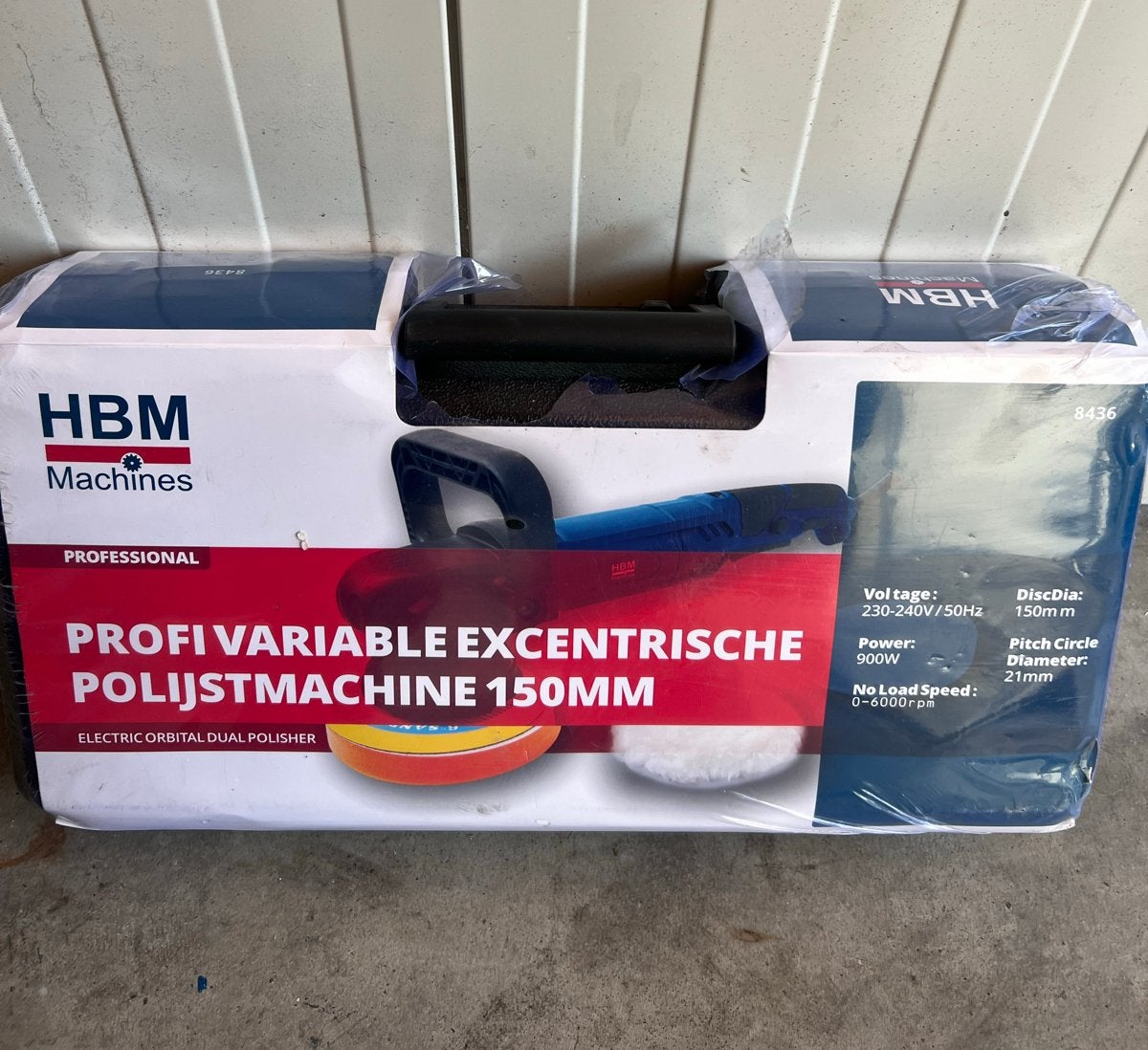 HBM 150 mm Variabele Excentrische Polijstmachine - Nieuw, Ophalen of Verzenden, Nieuw