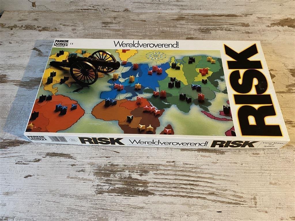Risk wereldveroverend! Parker [s258], Hobby en Vrije tijd, Gezelschapsspellen | Bordspellen, Verzenden, Zo goed als nieuw