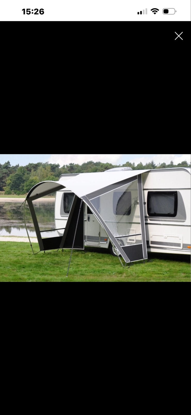 Unico Siena 400 luifel., Ophalen, Zo goed als nieuw, Ten Cate All Season 240g/m2, Unico Ventura
