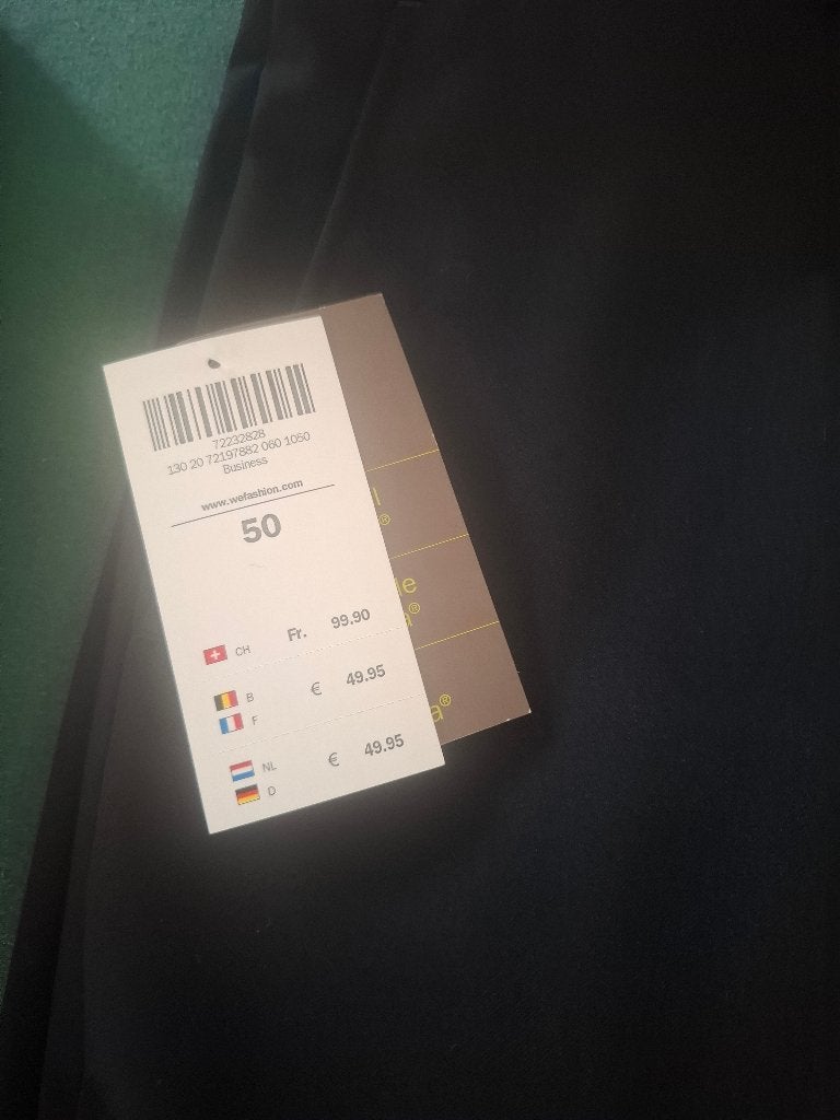 Kostuum, Kleding | Heren, Kostuums en Colberts, WE, Maat 48/50 (M), Zwart, Nieuw