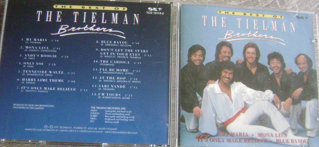 het Beste van the BlueDiamonds*the Tielman Brothers:the Best, Ophalen of Verzenden, Zo goed als nieuw, Rock-'n-roll