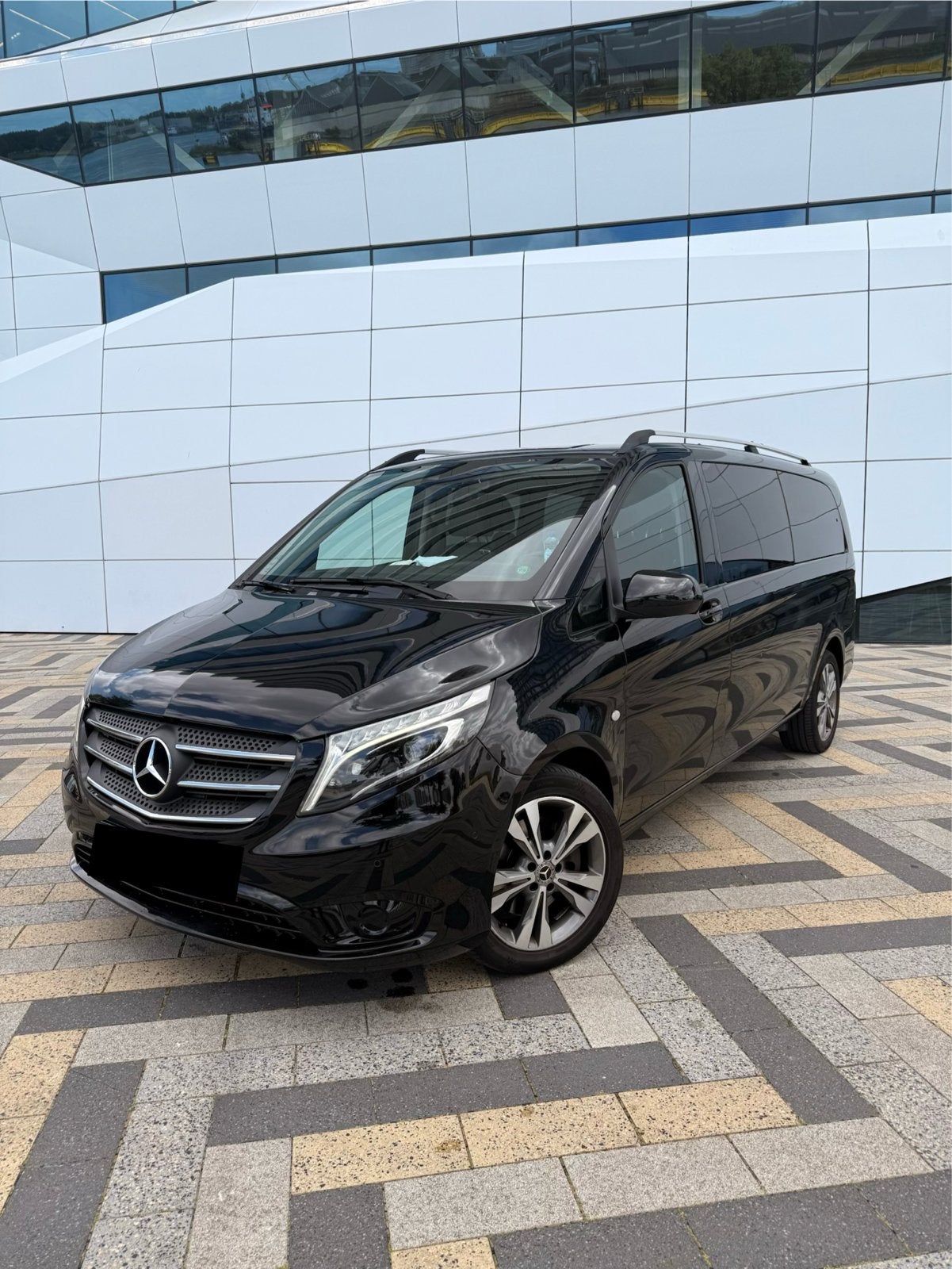 Mercedes-Benz Vito Tourer 119 CDI L3 190pk 9G-TRONIC 2019, Auto's, Automaat, Achterwielaandrijving, 2000 kg, Zwart