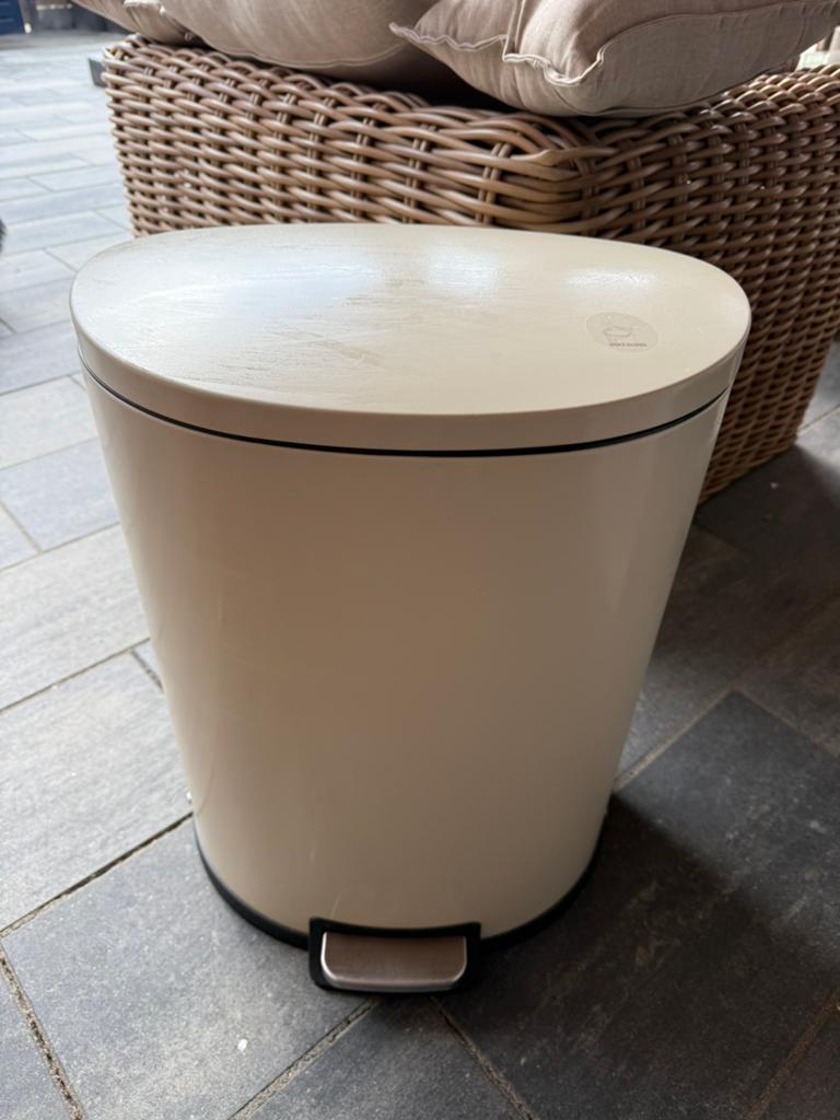 Prullenbak 50L, Kunststof, Met pedaal, 40 liter of meer, Ophalen of Verzenden