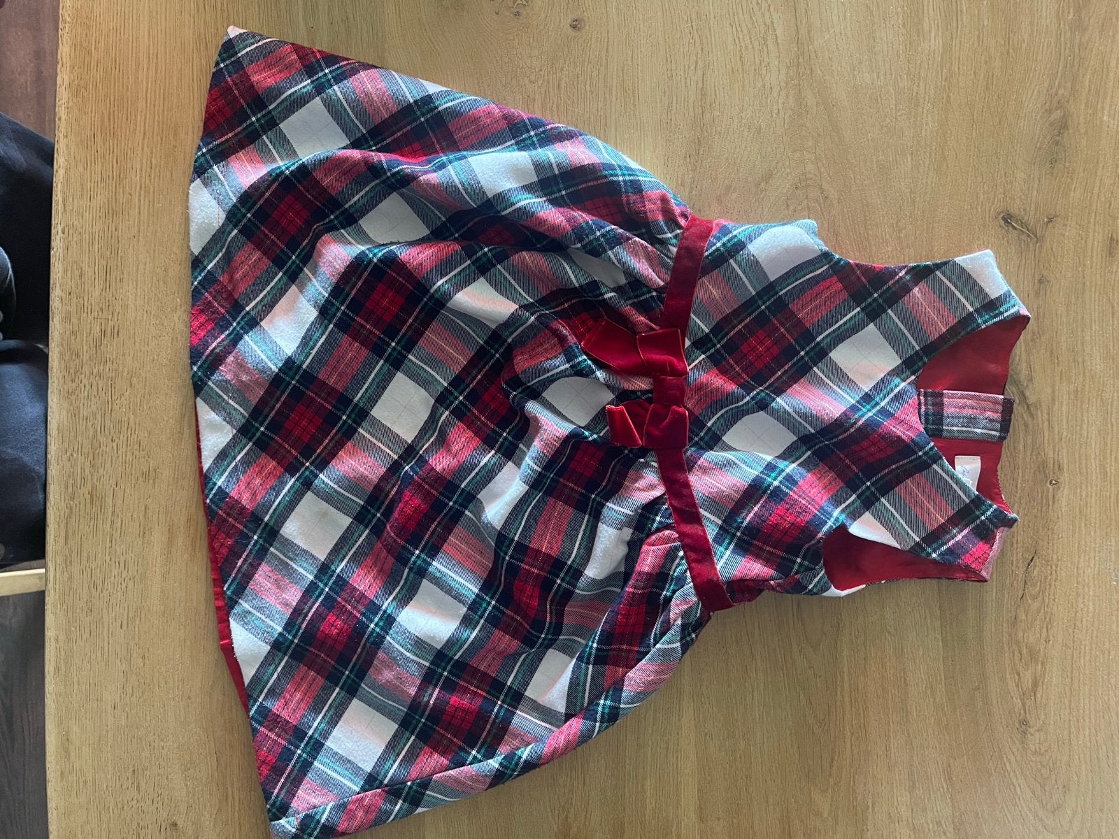 Schattige geruite jurk H&M L.O.G.G. maat 116, Ophalen, Zo goed als nieuw, Meisje, Jurk of Rok