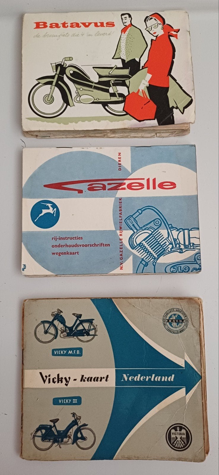 Batavus / Gazelle / Victoria - Vicky III - M.F.B., Fietsen en Brommers, Ophalen of Verzenden, Gebruikt