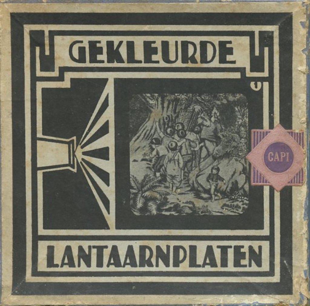 Toverlantaarnplaten Roodkapje, Antiek en Kunst, Verzenden