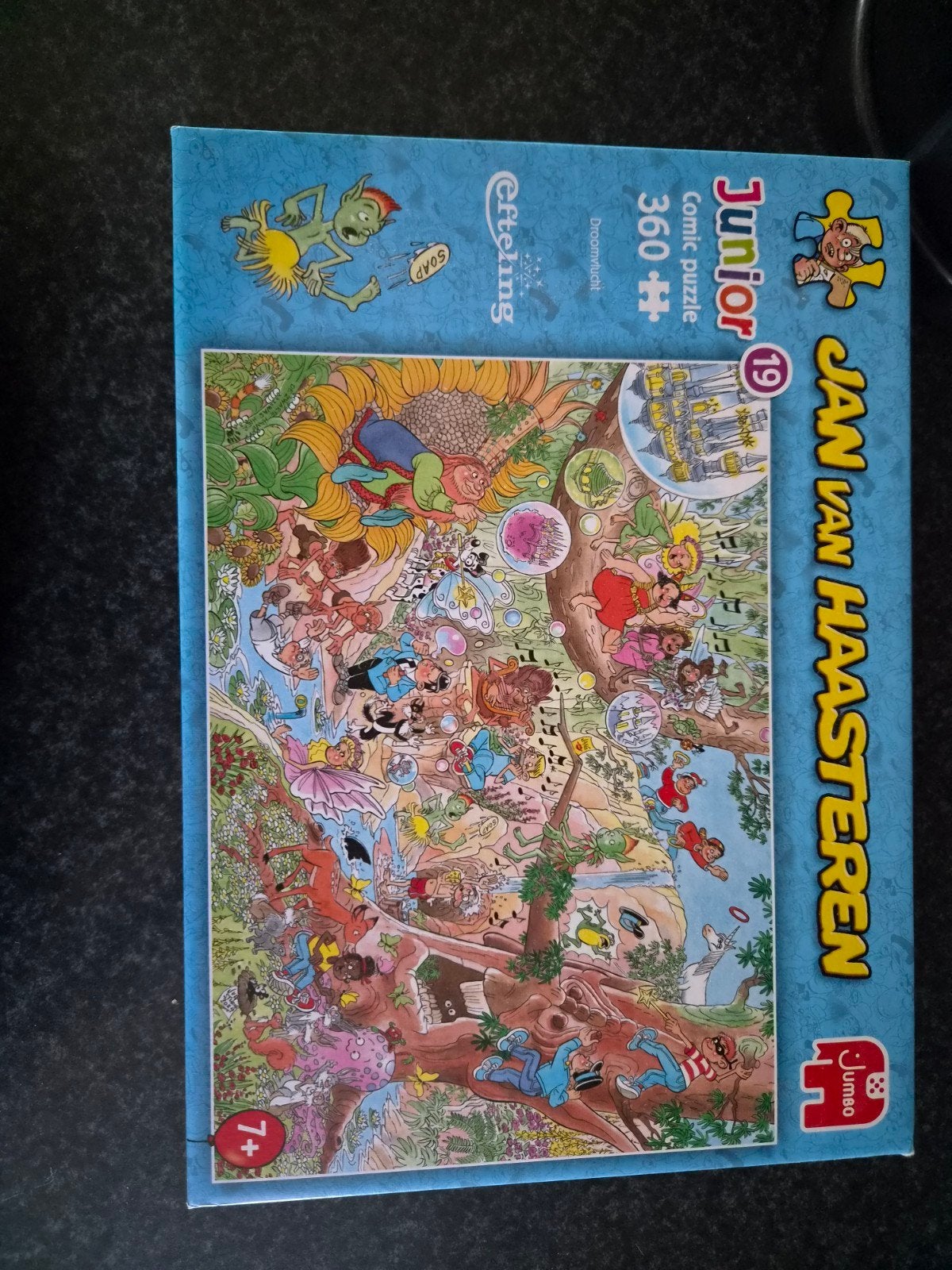 Jan van Haasteren Efteling Droomvlucht Junior 360+ stukjes, Kinderen en Baby's, Ophalen of Verzenden, Meer dan 50 stukjes, Nieuw