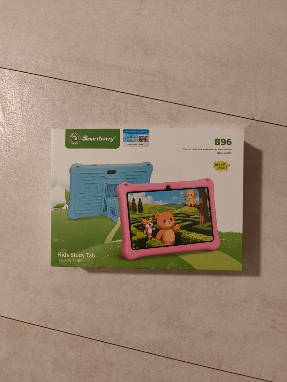 Nieuwe SmartBarry  Kindertablet 7 inch Wi-Fi + SIM, Ophalen of Verzenden, Smartberry, 128 GB, 7 inch of minder