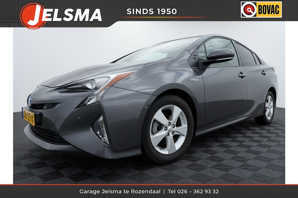Toyota Prius 1.8 Hybrid Dynamic Aut., Navi | Camera | JBL, Stof, 122 pk, Automatische klimaatregeling, Hybride Elektrisch/Benzine