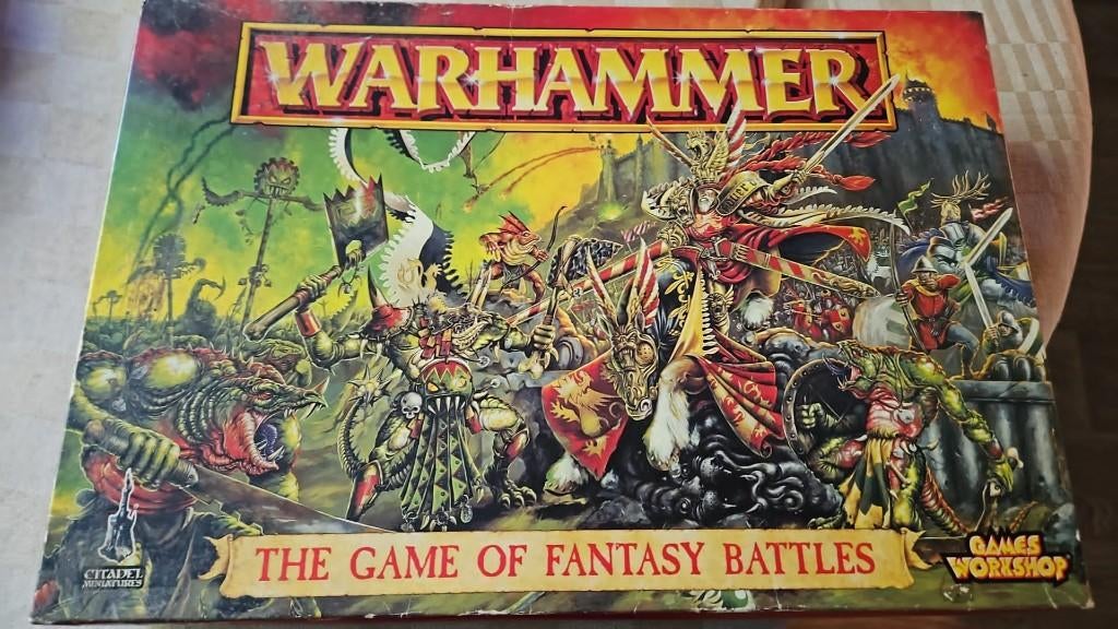 Warhammer the Game of Fantasy Battle 1996 vintage, Ophalen of Verzenden, Nieuw, Warhammer