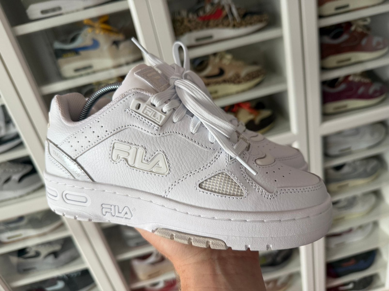 Fila gympen, Kleding | Dames, Schoenen, Ophalen of Verzenden, Zo goed als nieuw, Wit, Sneakers of Gympen