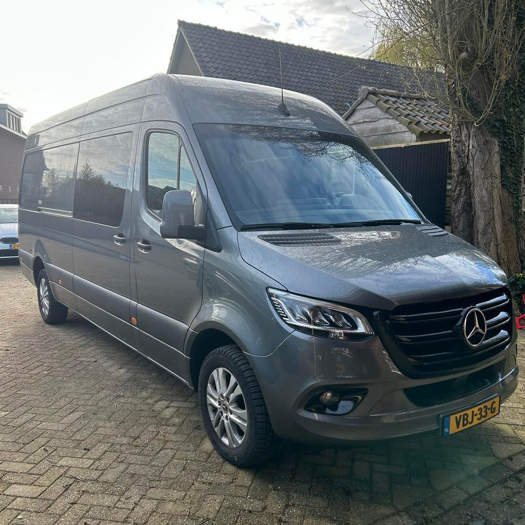 Mercedes-Benz Sprinter 319 CDI v6 dubbele cabine, Automaat, Achterwielaandrijving, USB, 190 pk