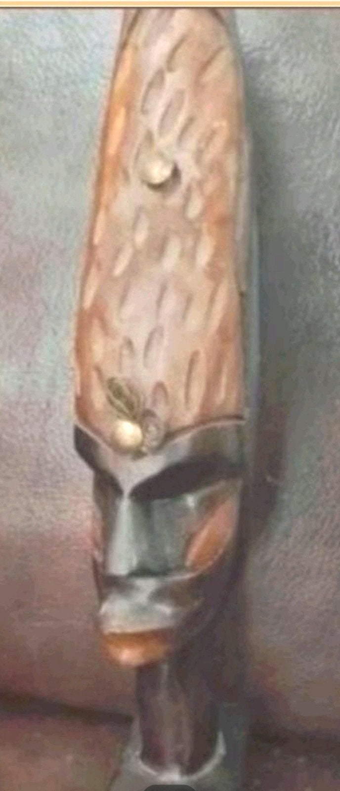 Afrikaans Stamboom hoofd,, Antiek en Kunst, Ophalen of Verzenden