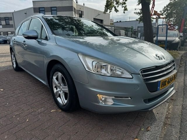 Peugeot 508 SW 1.6 e-HDi Acces Airco/ECC,Panoramadak,Cruisec, Voorwielaandrijving, Stof, Gebruikt, Zwart