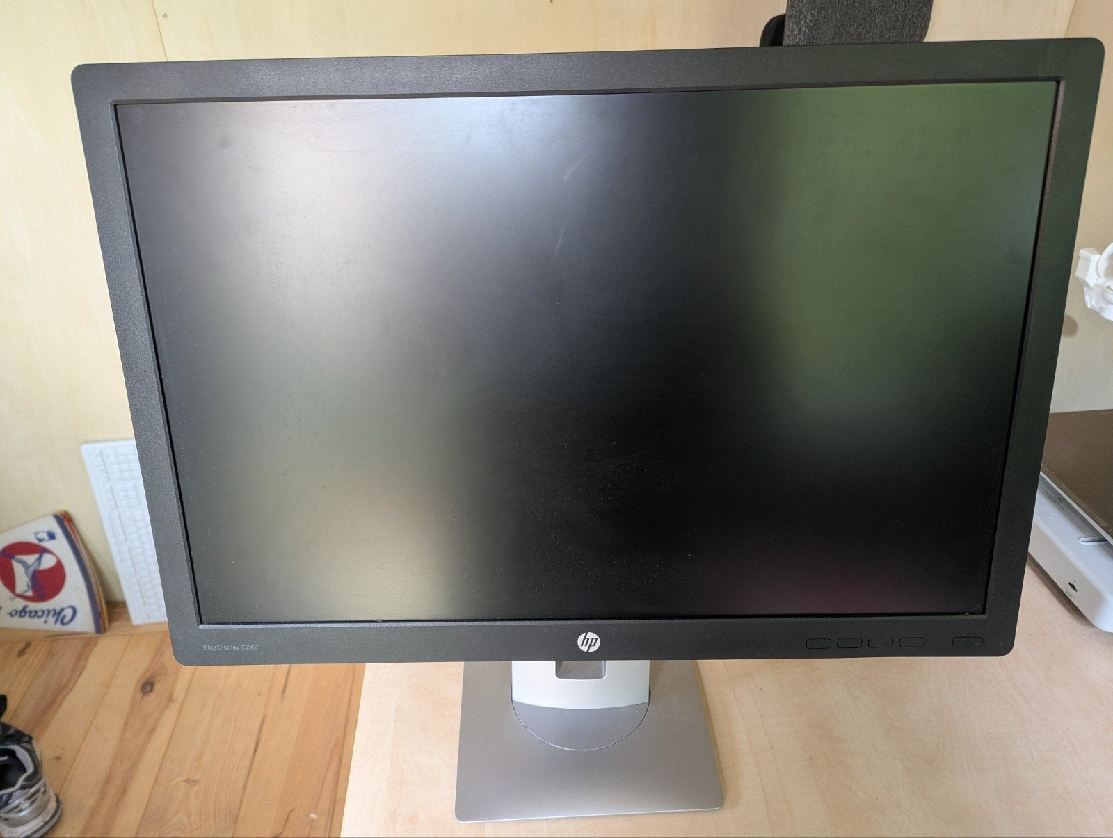 HP EliteDisplay E242 Monitor - Full HD, Verstelbaar, Computers en Software, Ophalen, Gebruikt