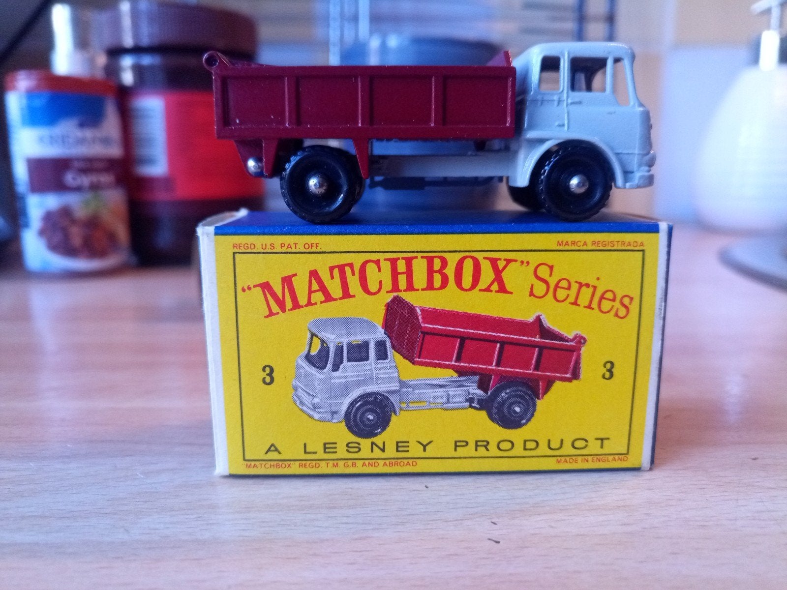 Matchbox no3 Bedford topper truck, Ophalen of Verzenden