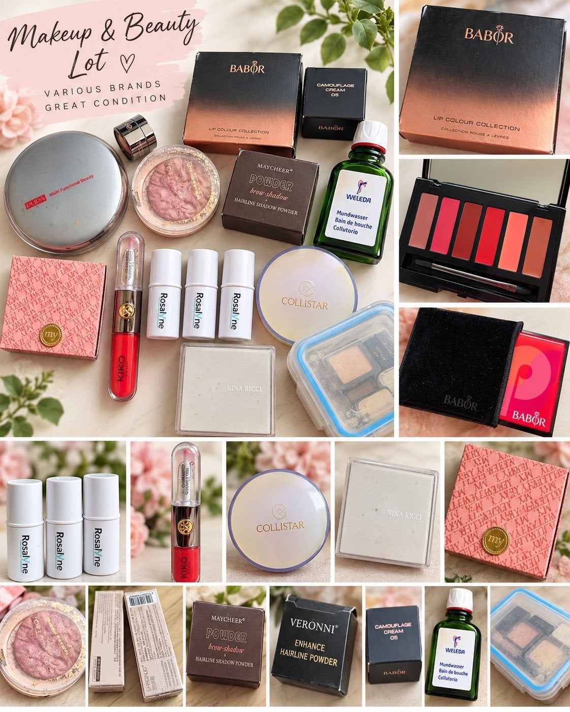 mooie partij merkkleding make up verzorgingsproducten chanel, Ophalen of Verzenden, Nieuw, Overige kleuren, Gehele gezicht