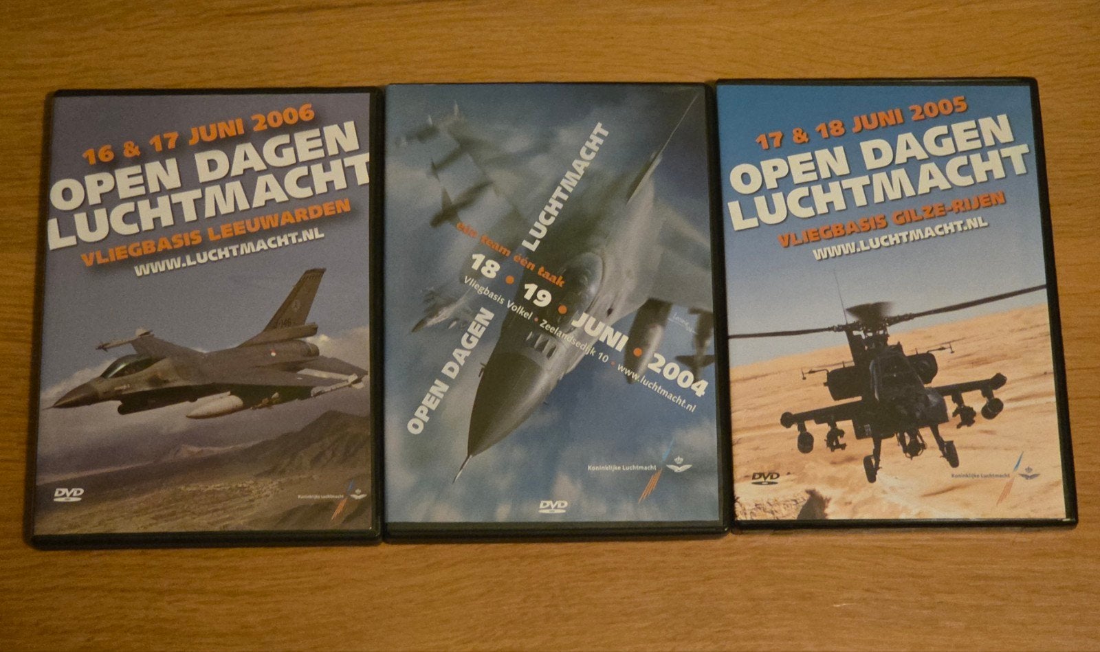 Open dagen KLU 2004 2005 2006 2007 2008, Ophalen of Verzenden, Luchtmacht, Nederland, Overige typen