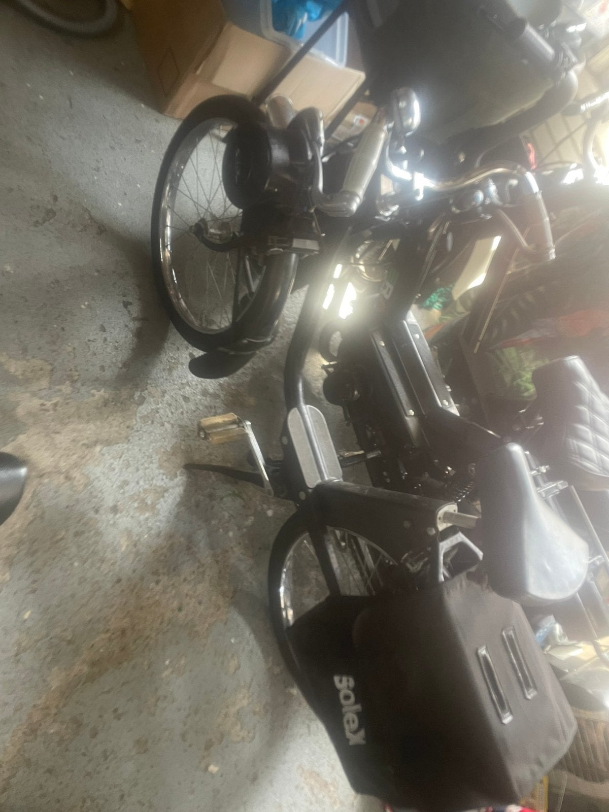 Solex 2200 met kenteken, Fietsen en Brommers, Brommers | Solex, Ophalen, Gebruikt, 2200 (Koffertje)