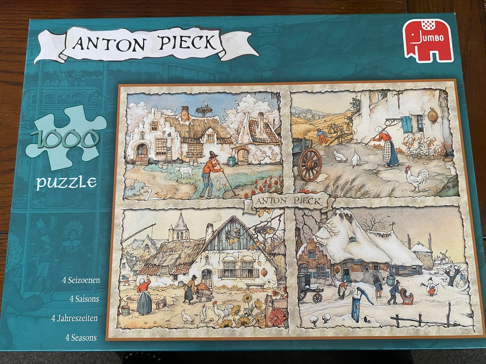 Anton Pieck puzzel !, Ophalen, 500 t/m 1500 stukjes, Zo goed als nieuw