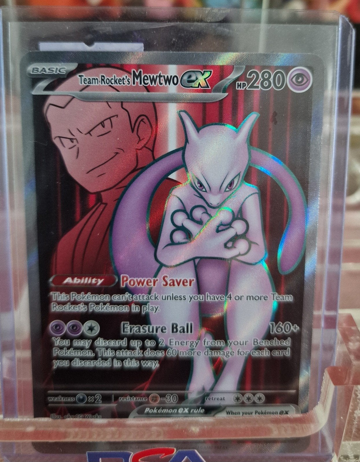 Team Rocket mewtwo Ex #213, Verzenden, Nieuw