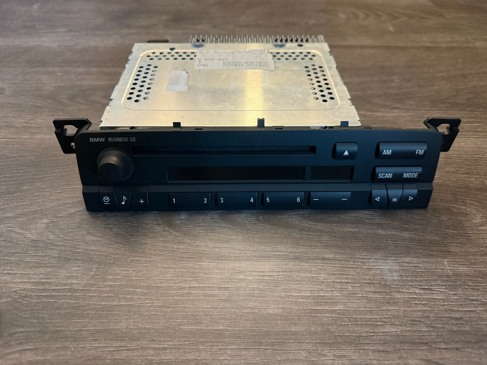 BMW e46 Business CD radio met aux functie, Auto diversen, Autoradio's, Ophalen of Verzenden, Gebruikt