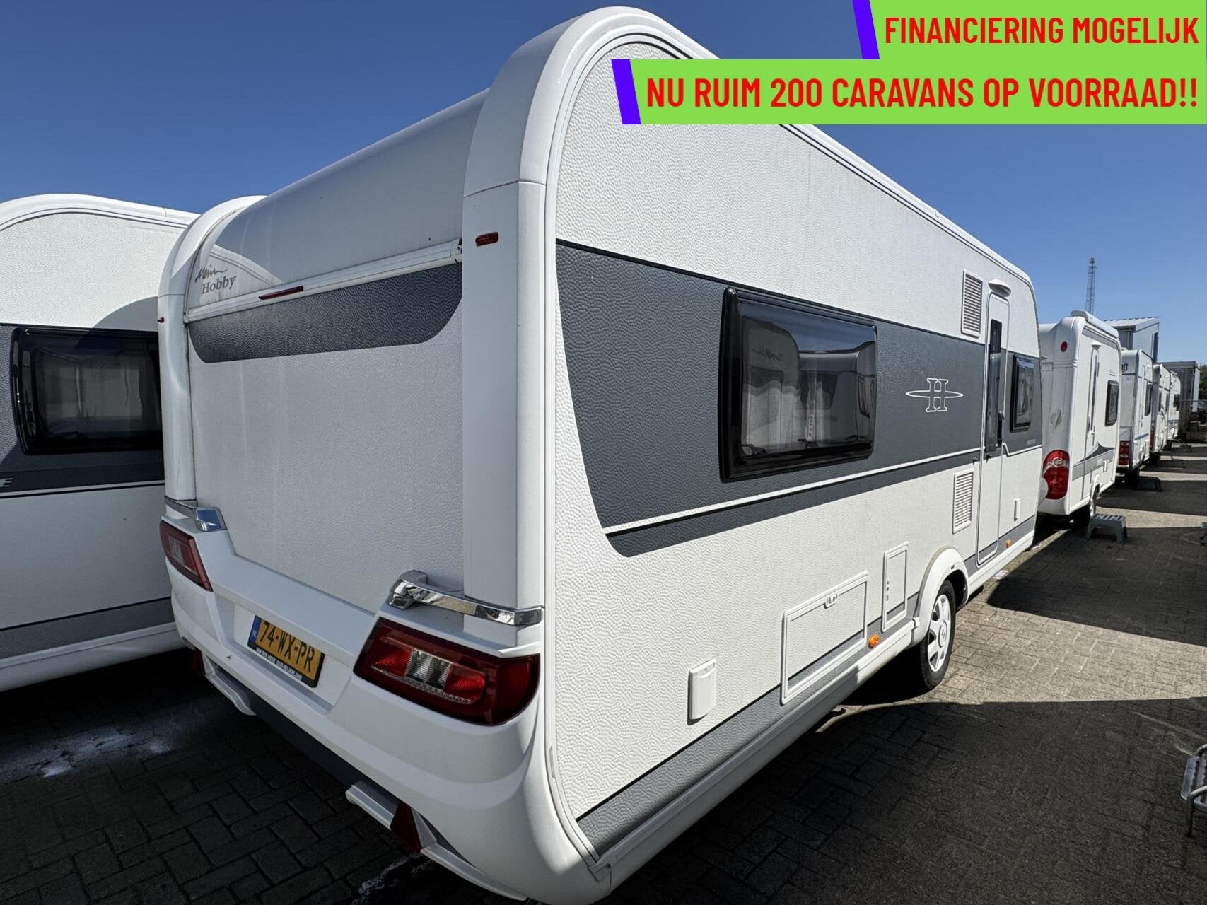 Hobby 560 LU PRESTIGE, ENKELE BEDDEN + VERBREDER, MOVER, Mover, Rondzit, Hobby, 7 tot 8 meter