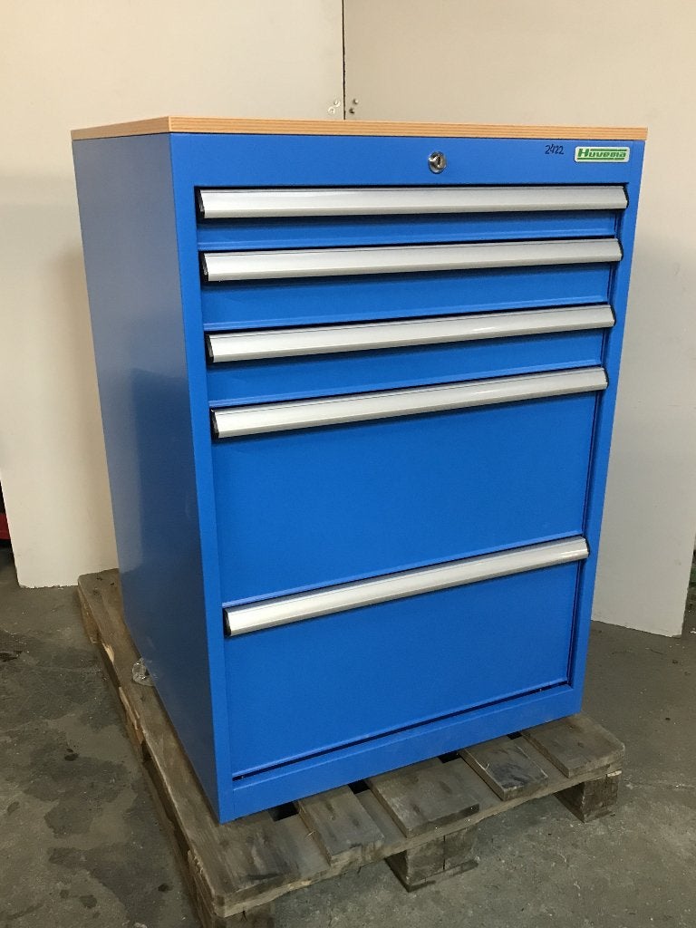 Ladekast, 5 laden, 71x72x105 cm, met oa ISO houders, 100 tot 150 cm, Nieuw, 50 tot 100 cm, 3 of 4 laden
