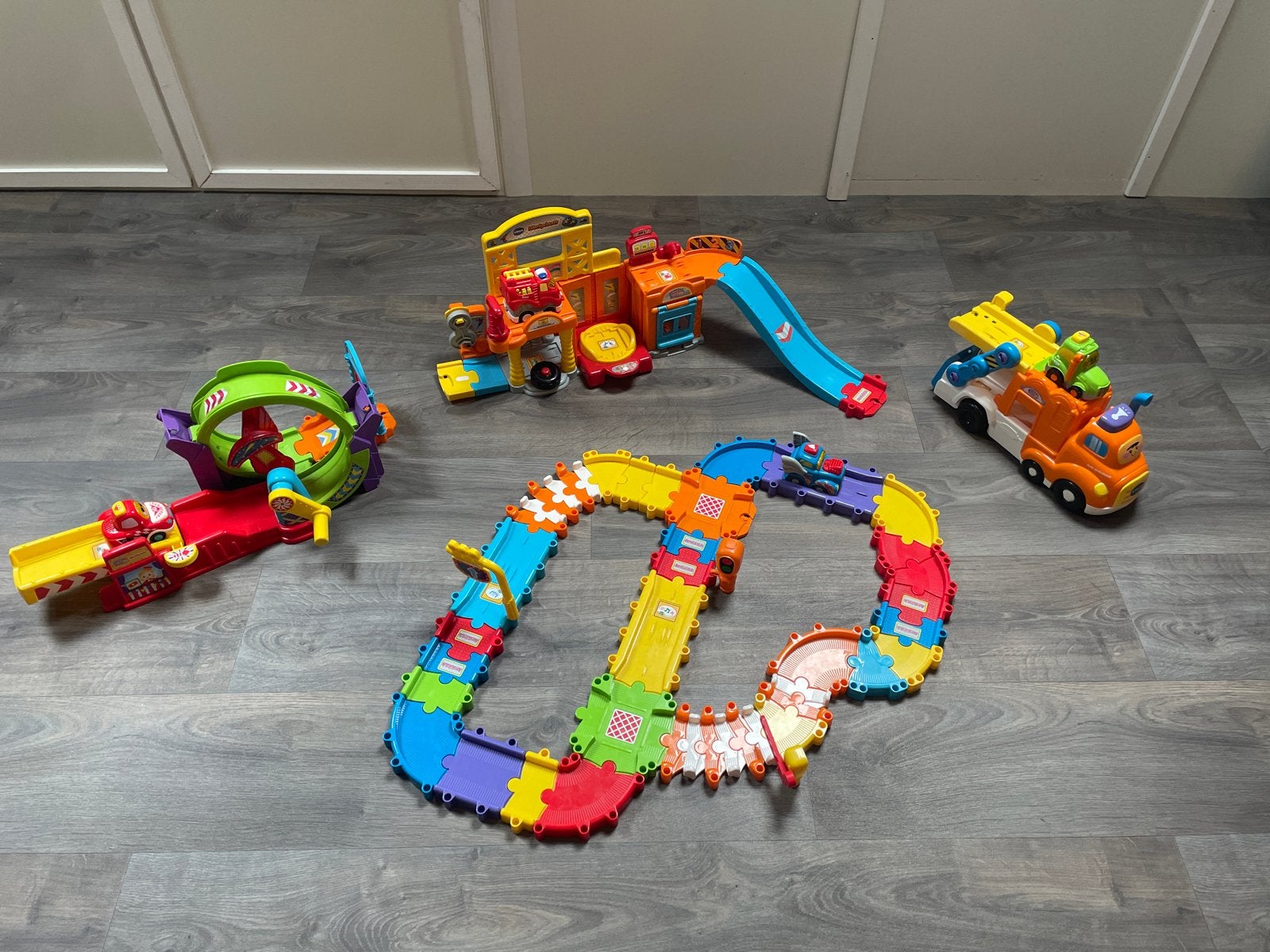 VTech Toet Toet Auto's speelset en voertuigen, Ophalen, Gebruikt