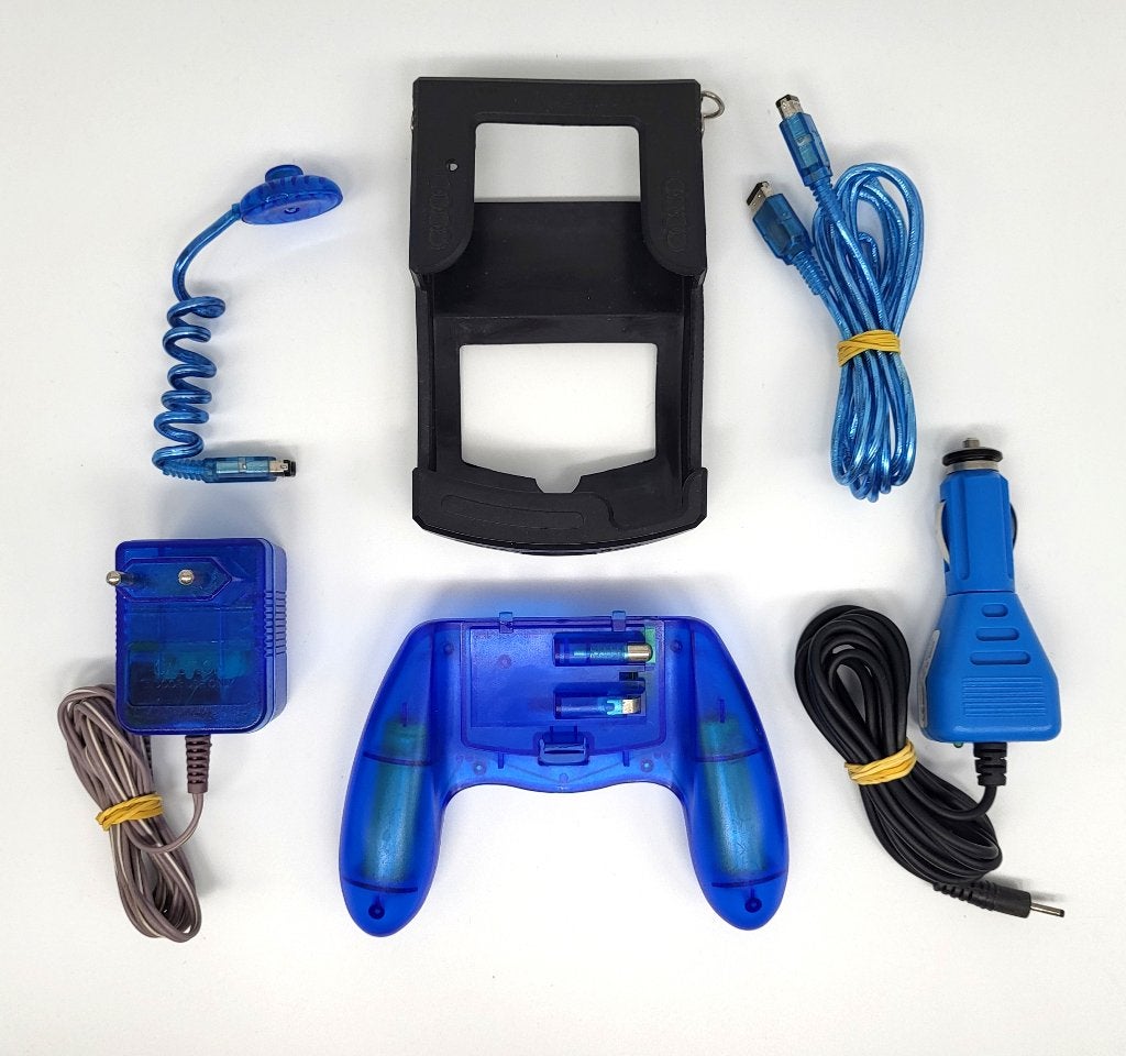 Game Boy Color - Accessoire set - Blauw, Spelcomputers en Games, Gebruikt, Verzenden, Overige genres, 1 speler