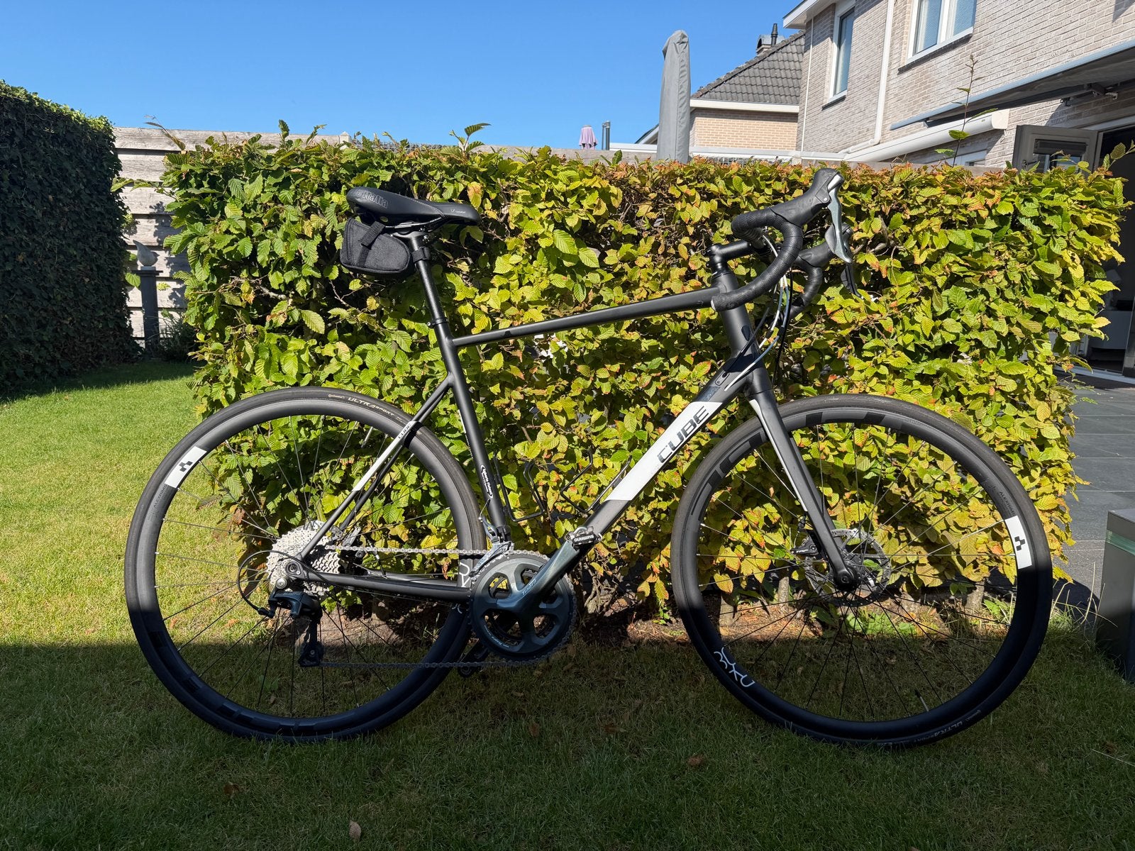 Cube Attain framemaat 62, Fietsen en Brommers, Fietsen | Racefietsen, 28 inch, Heren, Aluminium, Zo goed als nieuw