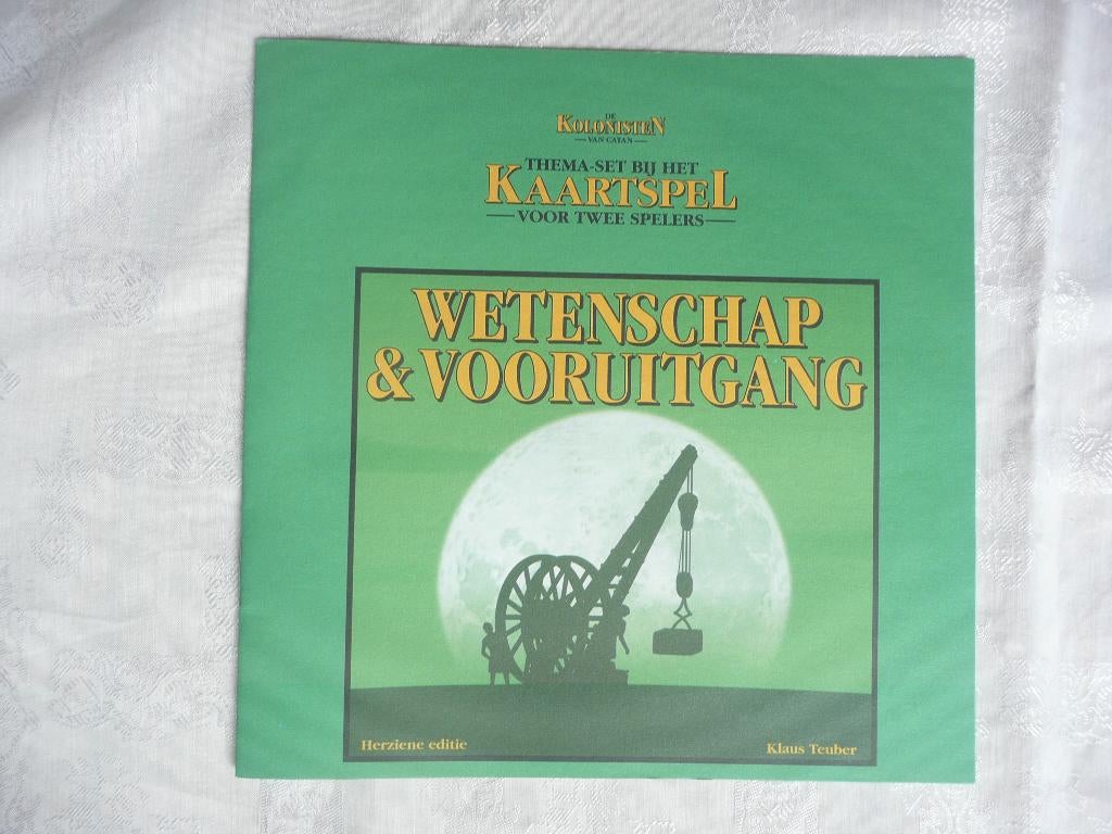 Kolonisten uitbreiding kaartspel wetenschap en vooruitgang, Hobby en Vrije tijd, Gezelschapsspellen | Kaartspellen, Ophalen of Verzenden