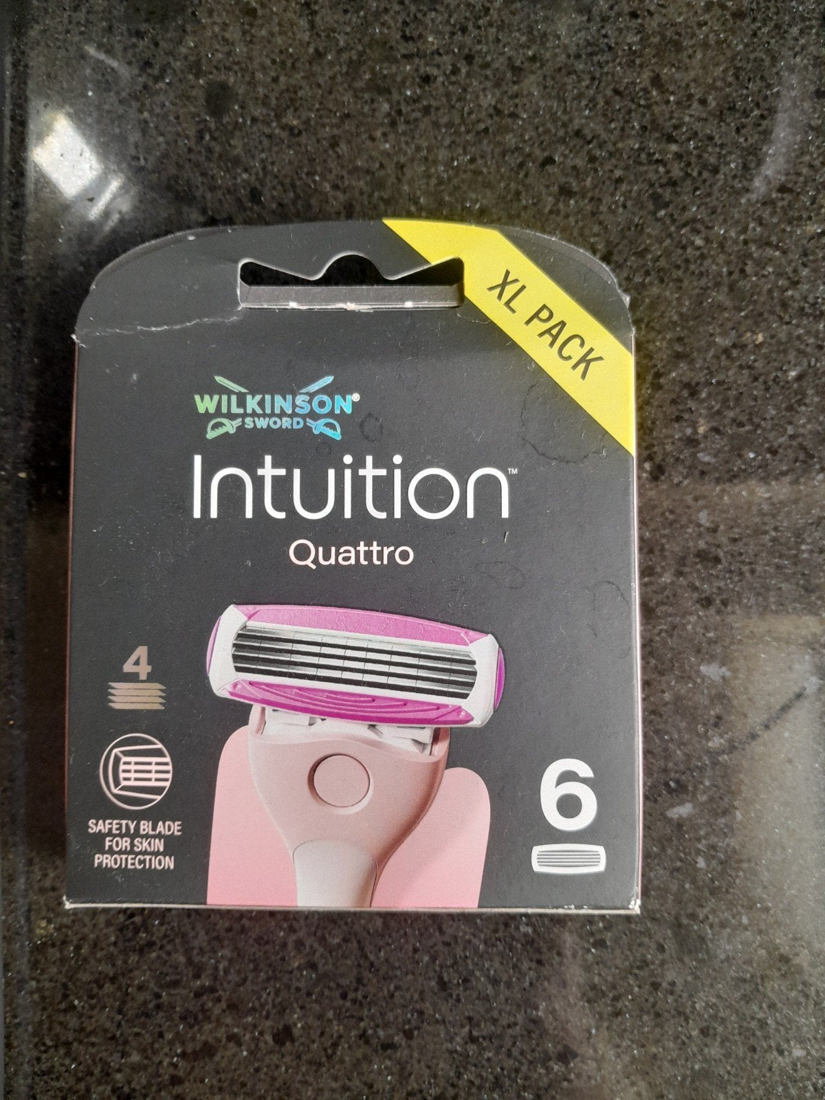 Wilkinson Sword Intuition Quattro Scheermesjes XL Pack, Ophalen of Verzenden, Nieuw, Overige typen