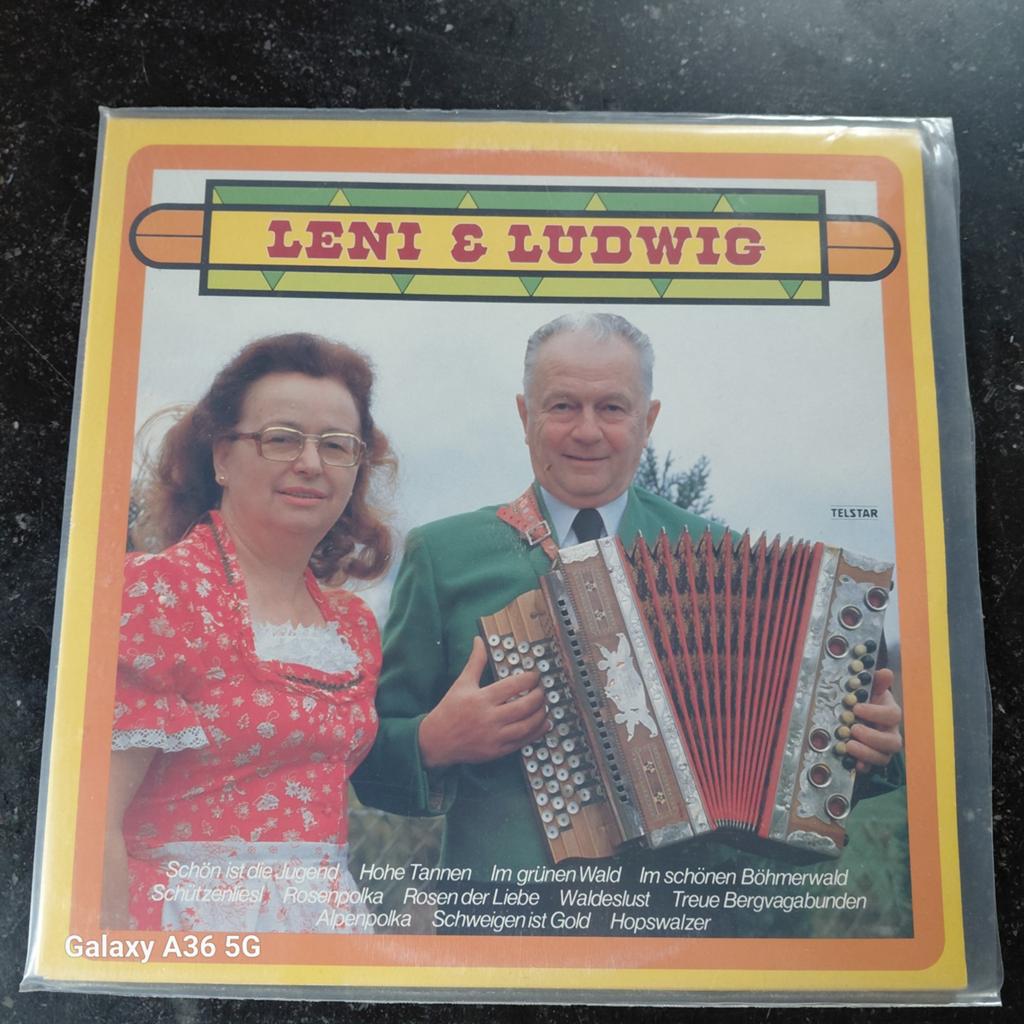 Leni & Ludwig - Duitse Volksmuziek LP (Telstar), Cd's en Dvd's, Gebruikt, 1970 - 1979, 12 inch, Streekmuziek