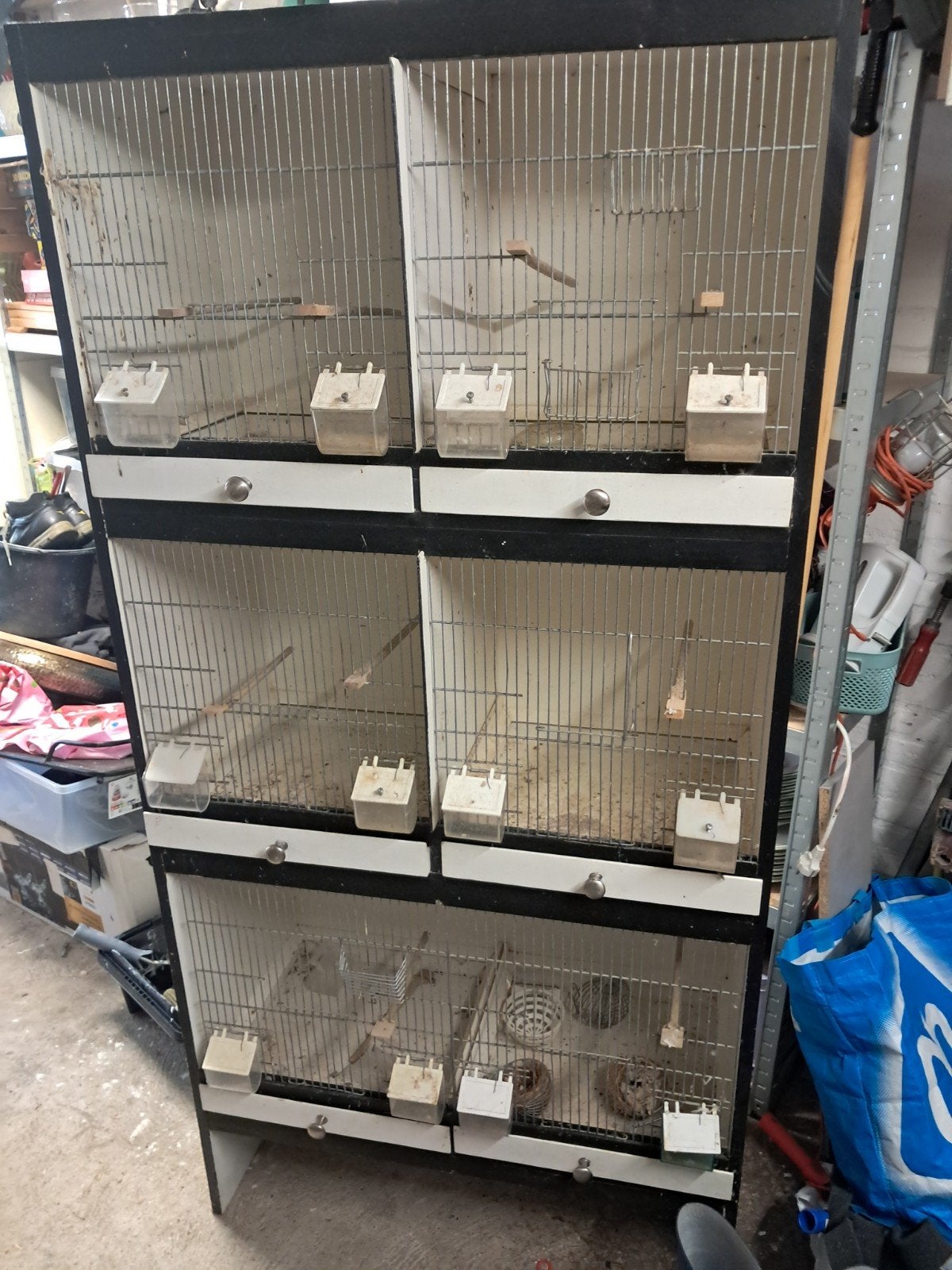 6 vaks broed hok, Dieren en Toebehoren, Vogels | Hokken en Kooien, Ophalen of Verzenden, Hout, Broedkooi of Kweekkooi