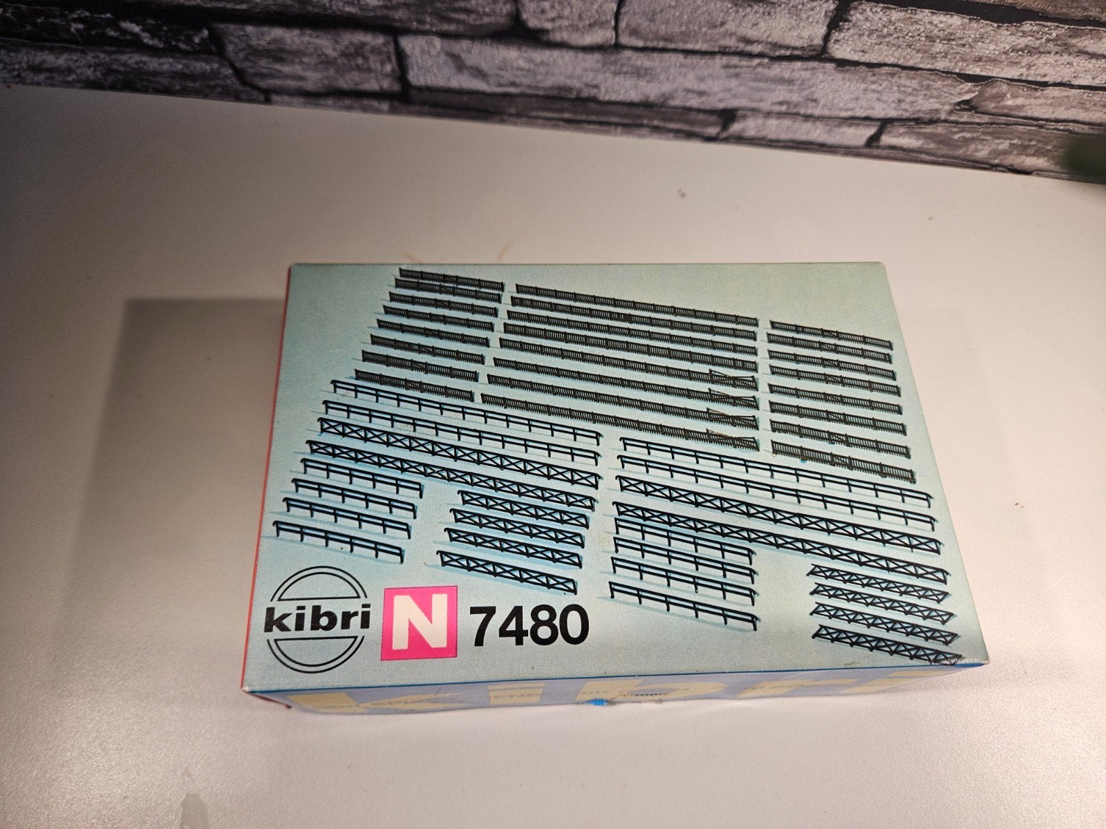 Kibri hekken hekjes schutting N spoor trein 1:160, Hobby en Vrije tijd, Modeltreinen | N-Spoor, Overige merken, Gelijkstroom of Wisselstroom