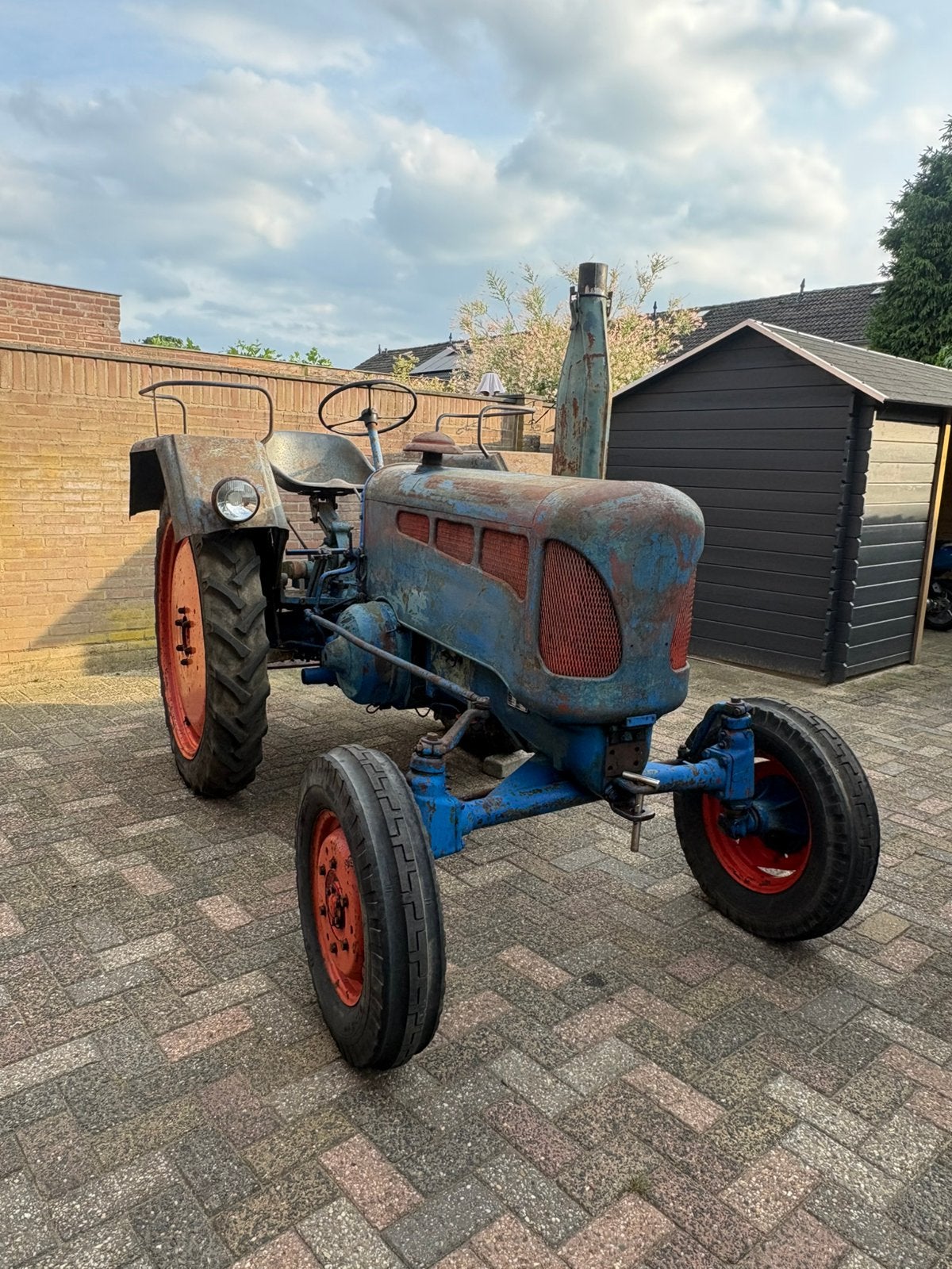 Lanz bulldog 2416 1955 tractor, Ophalen, Gebruikt, Oldtimer onderdelen