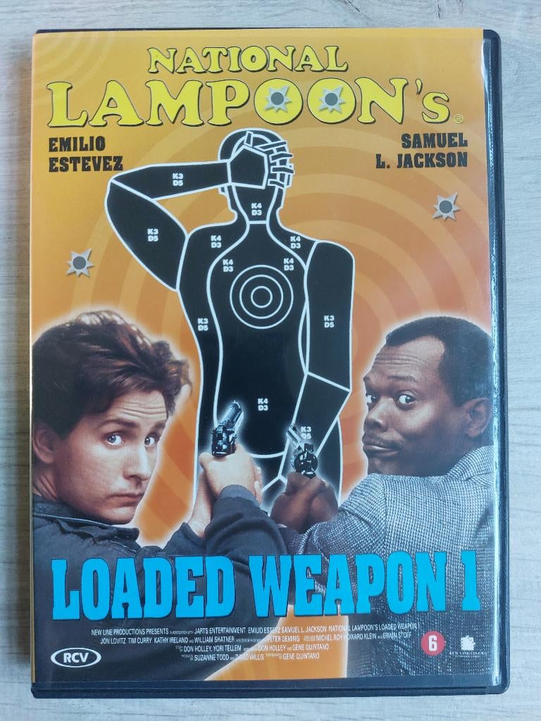 DVD Loaded Weapon 1 (1993) National Lampoon's, Ophalen, 1980 tot heden, Zo goed als nieuw, Vanaf 6 jaar