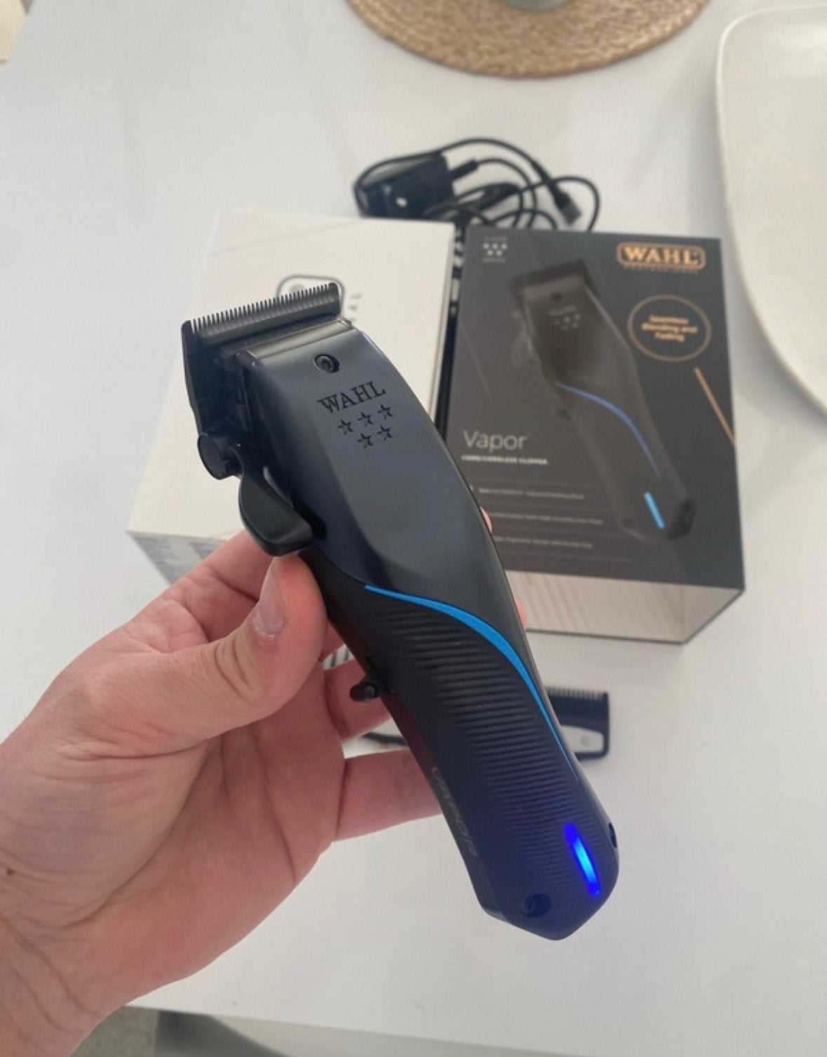 Wahl Vapor Cordless Clipper, Witgoed en Apparatuur, Persoonlijke-verzorgingsapparatuur, Zo goed als nieuw, Haarverzorging, Ophalen of Verzenden